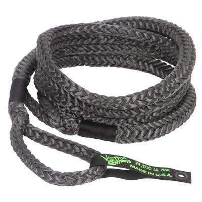 VooDoo Offroad 3/4" x 30' Kinetic Recovery Rope with Rope Bag (Black) - 1300024